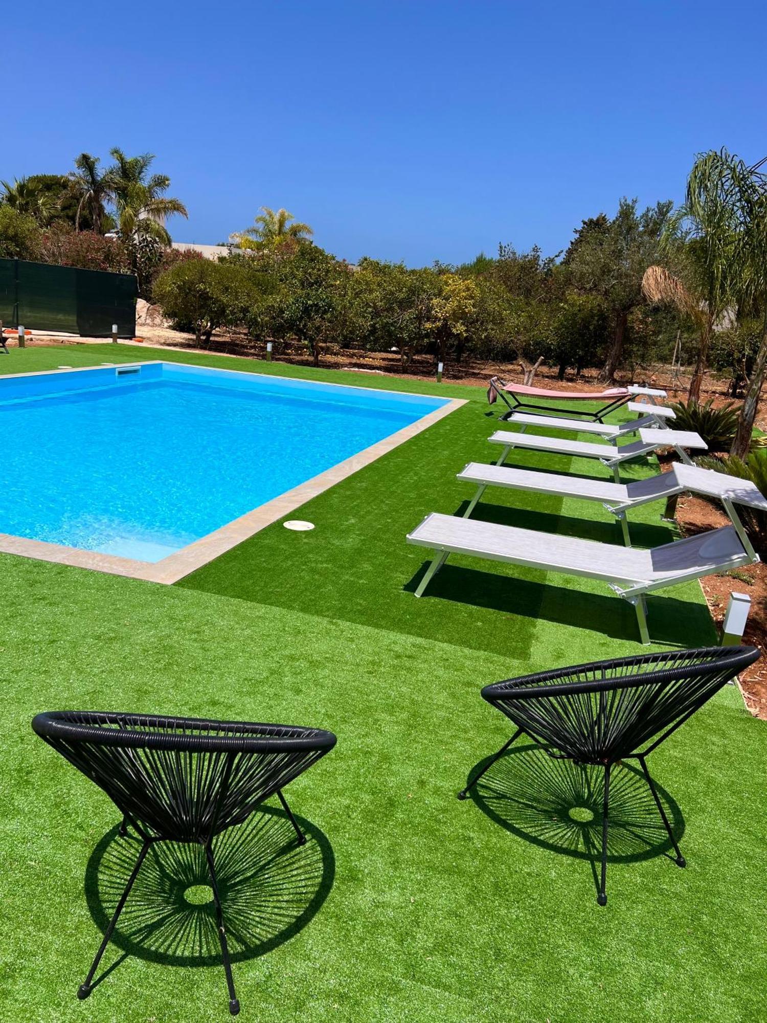 Villa Con Piscina Terrazza Dal Picciotto Marsala Exterior photo